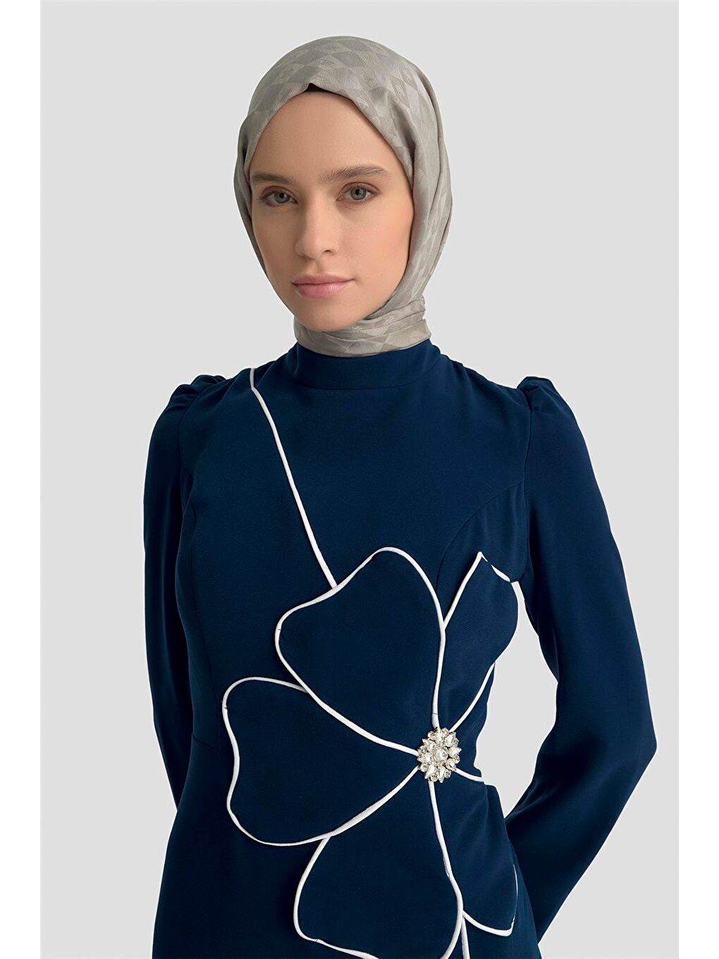 Abiye 25Yd9185 Lacivert-3