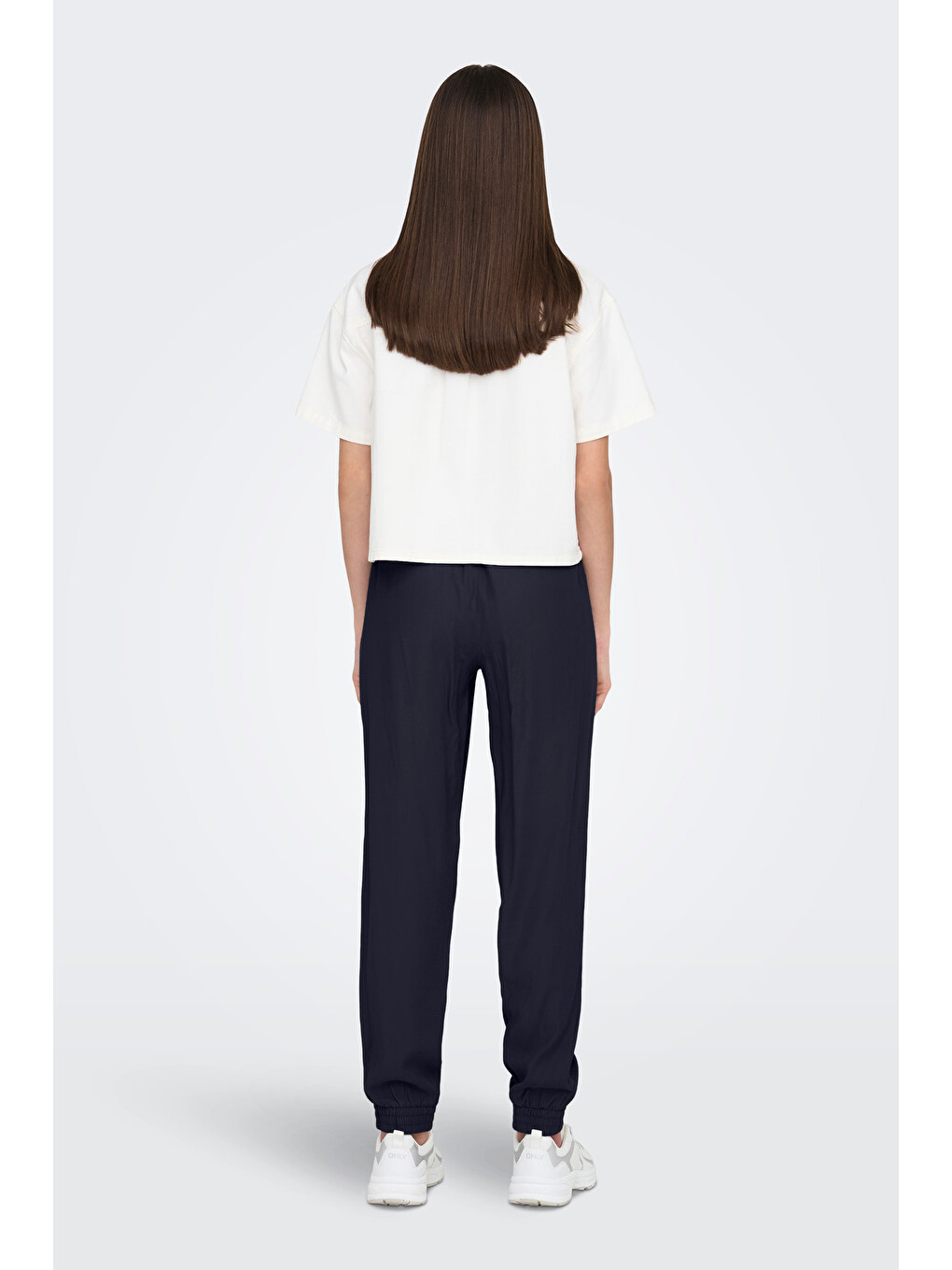 Lacivert Onlkelda Regular Fit Cepli Kadın Pantolon 15203946-1