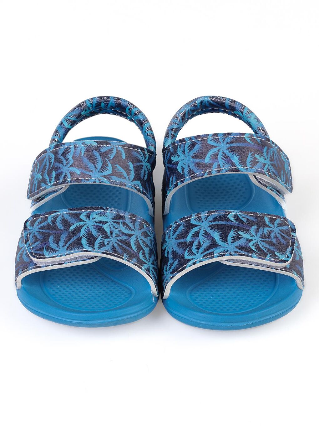 Boys Palmiye Baskılı 20-24 Numara Sandalet - Lacivert 20-24-2