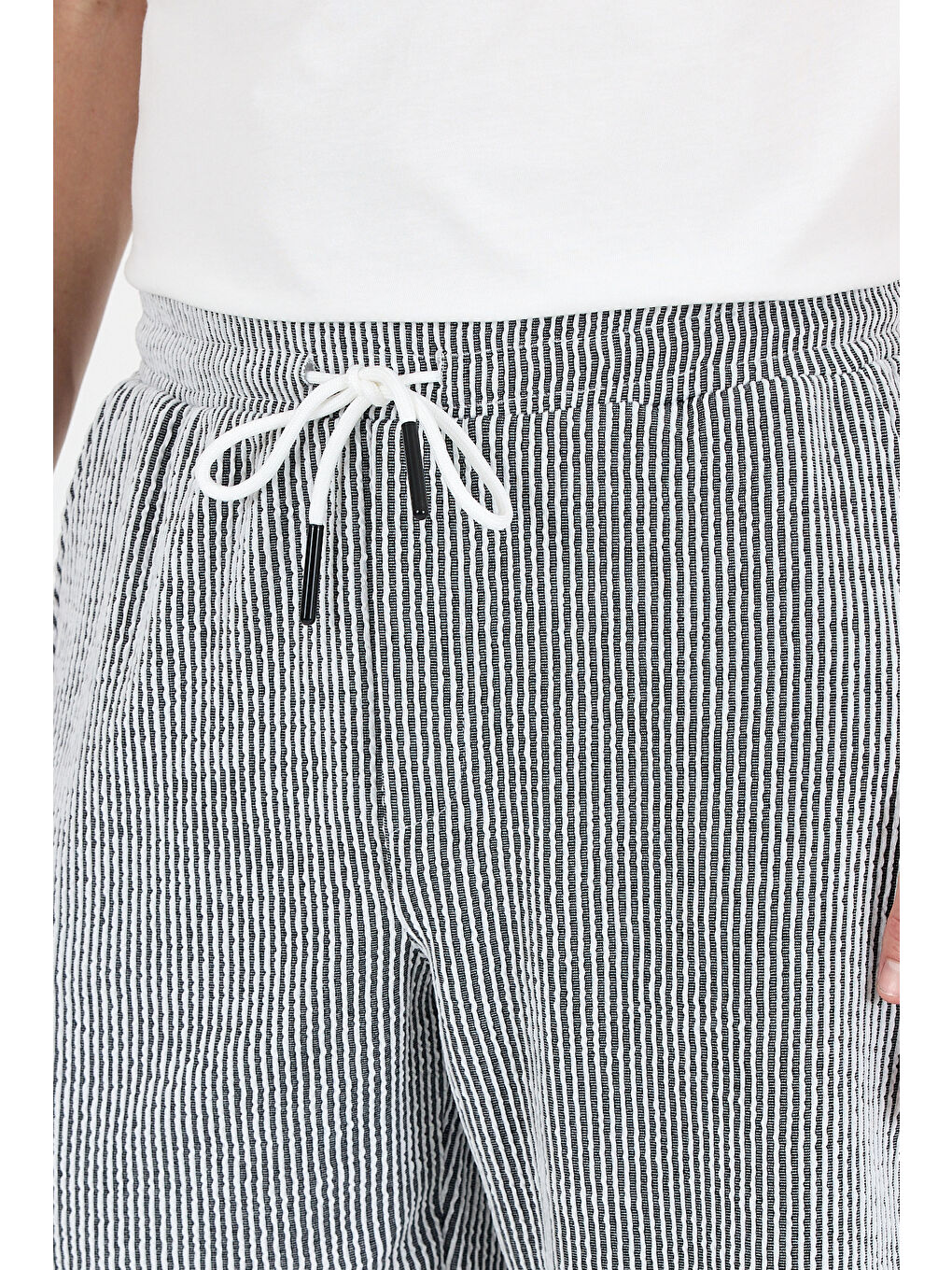 Siyah Erkek Yan Cepli Esnek Spor Şort | Rahat Kalıp Günlük Şort | Yazlık Hafif ve Şort 2239-2