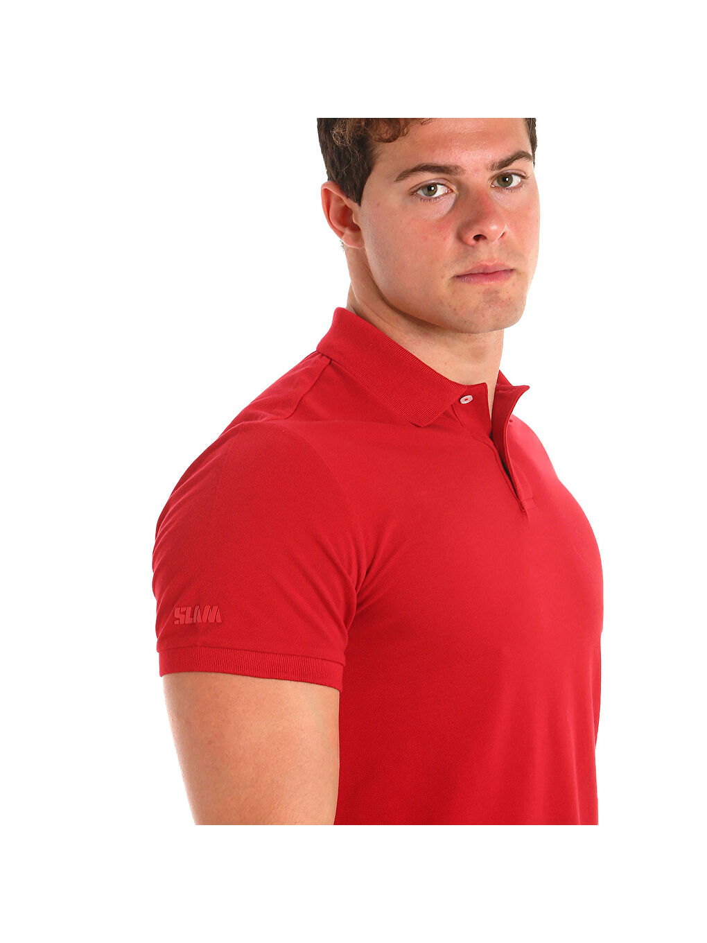 Deck Polo Erkek Kırmızı Polo Tişört-3