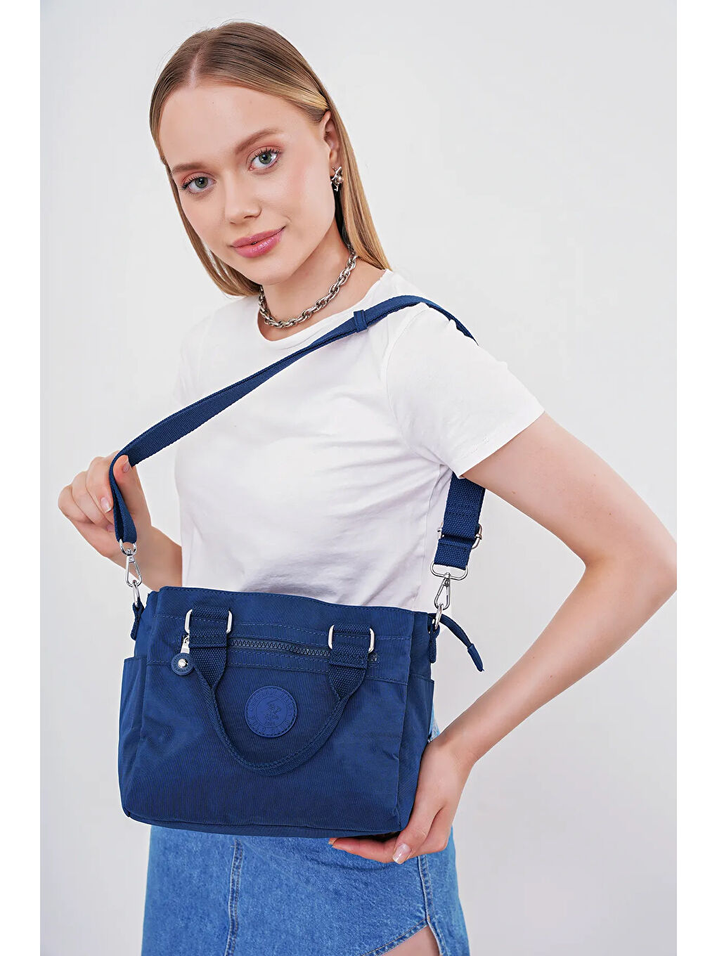 Lacivert Kadın Omuz Çantası BHPC6007-1