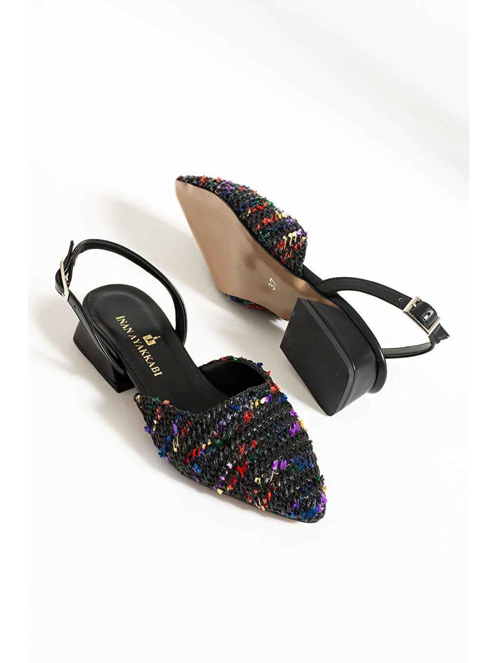 Siyah Kadın Topuklu Ayakkabı