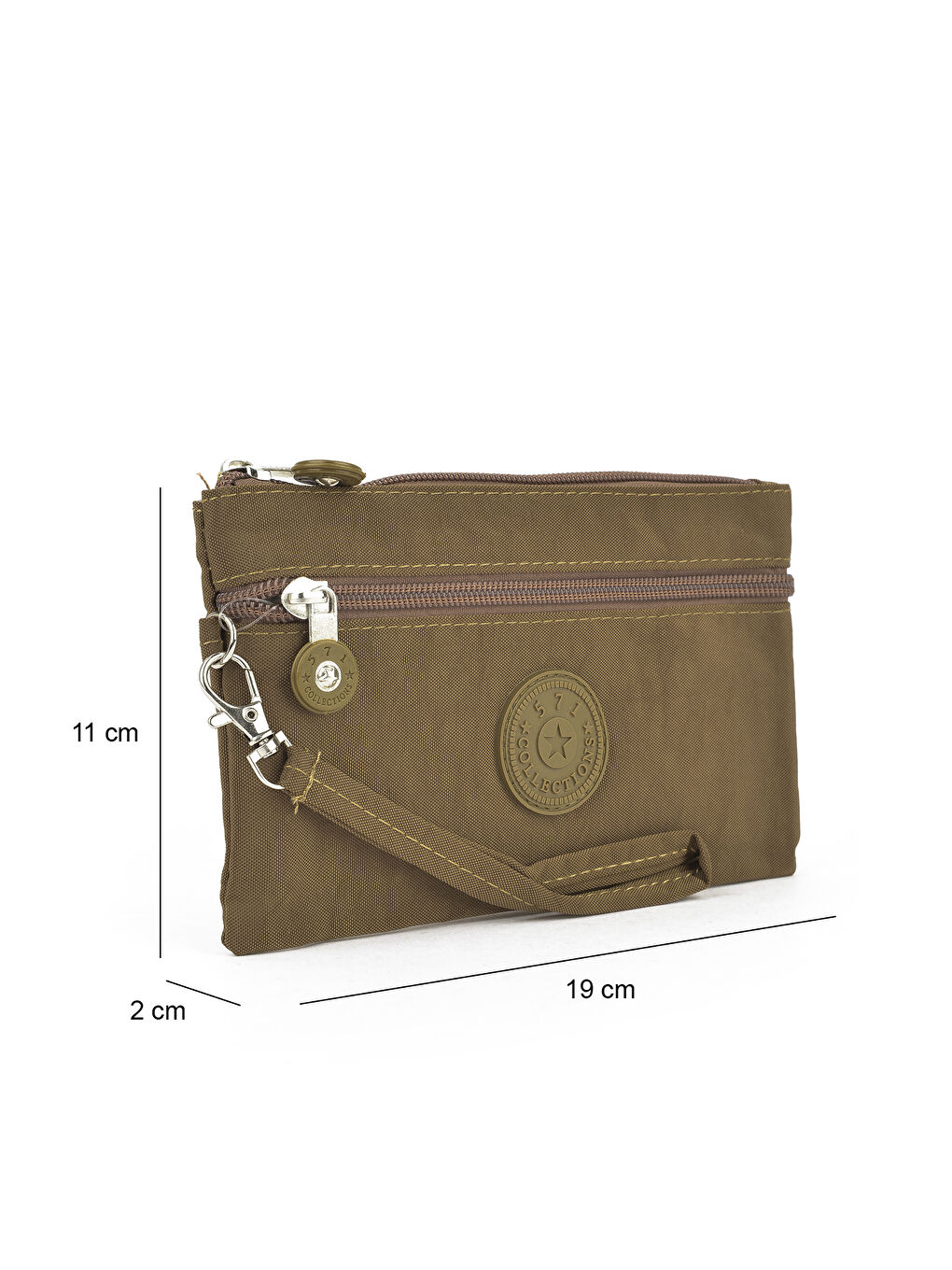 Kahverengi Kadın Portföy Cüzdan Çanta 141441Z1115D Taba-1