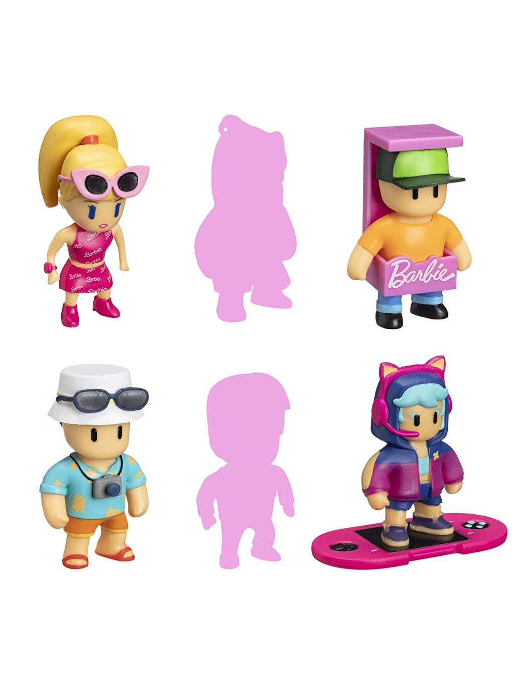Pmi Stumble Guys Barbie Figür 6'lı Set SGB2060 Model 1
