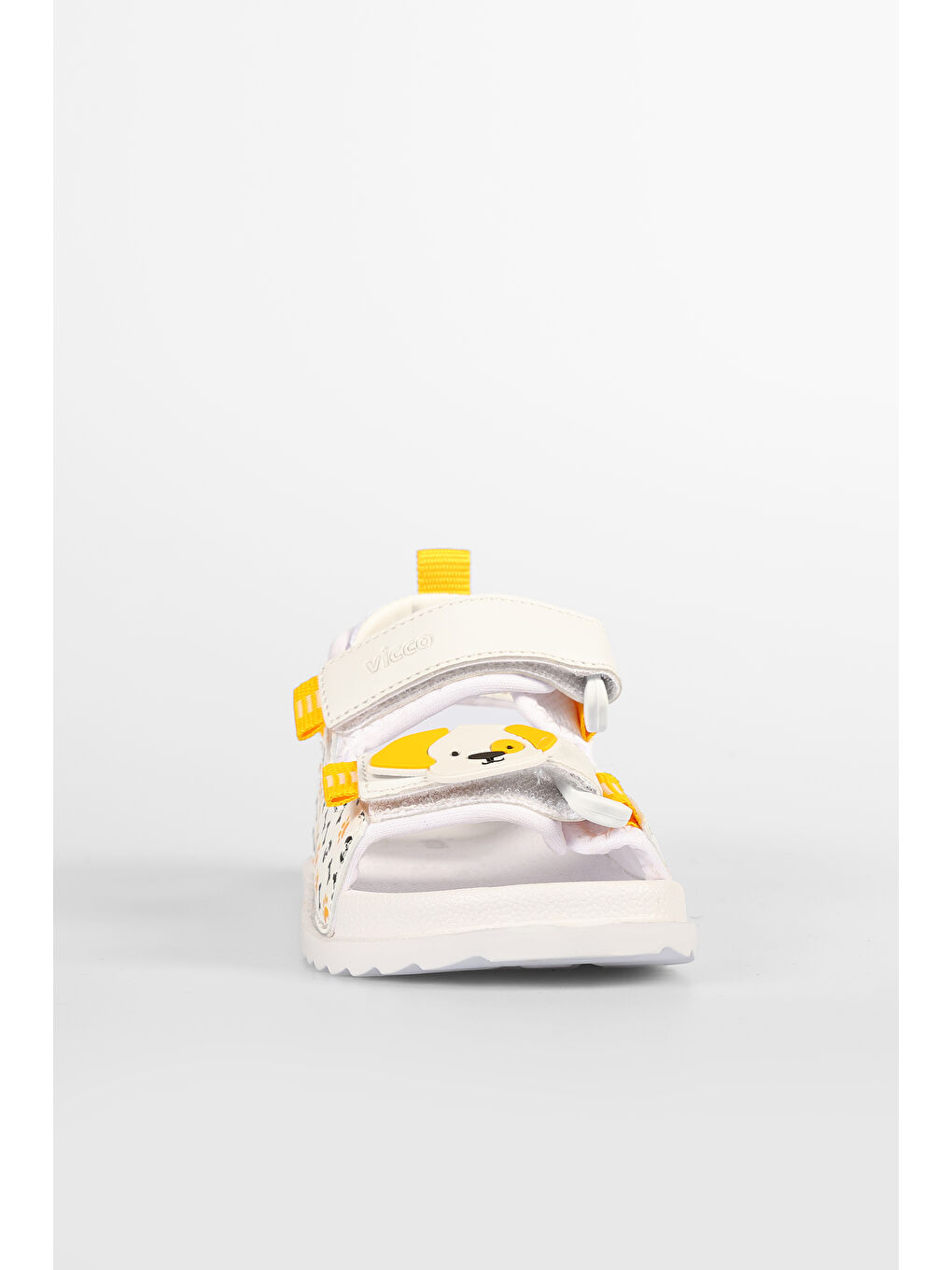 İnkago Hafif Erkek Bebek Beyaz Sandalet-3