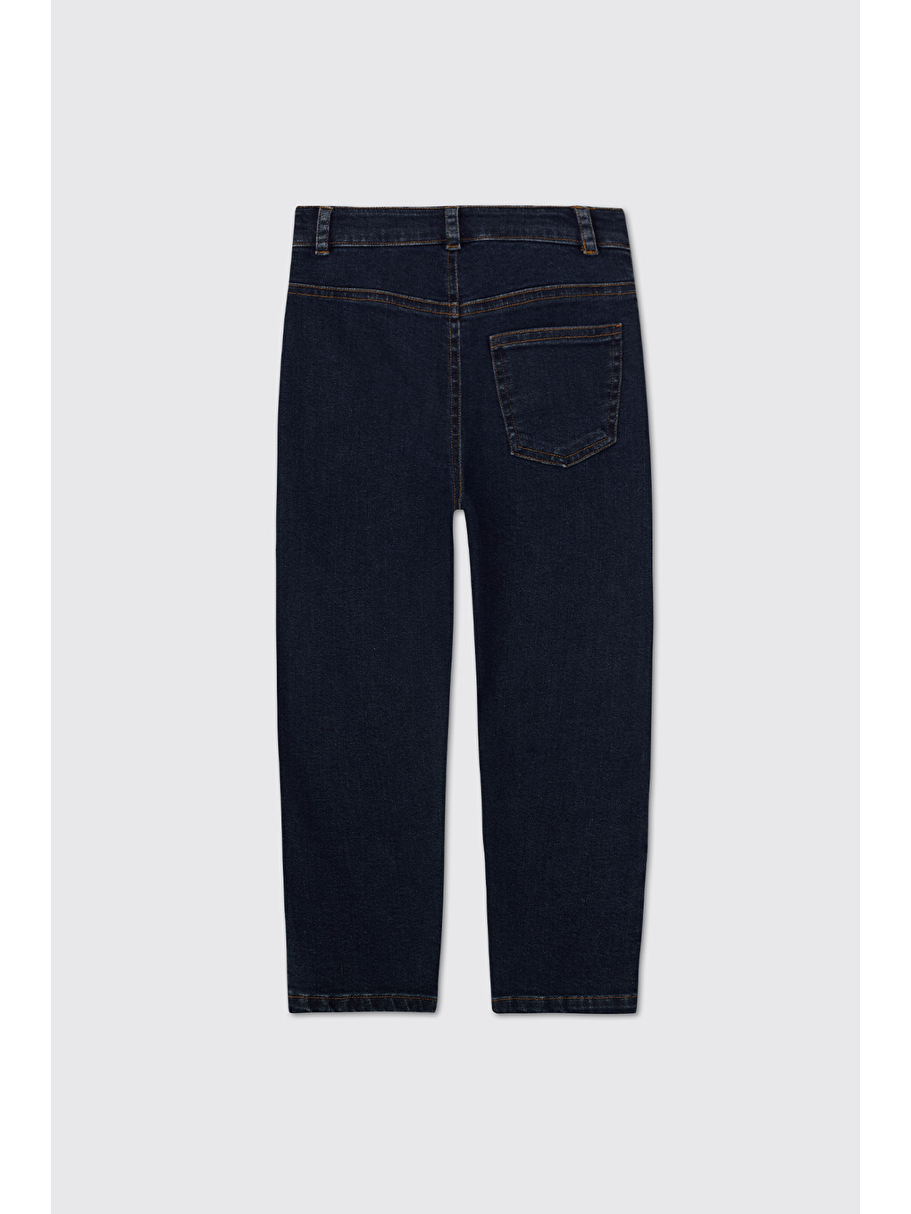 Kız Çocuk Lacivert Jean Pantolon-1