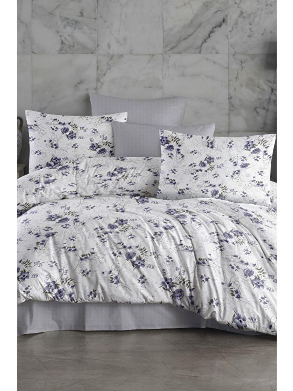 Biella Çift Kişilik Nevresim Takımı Lila