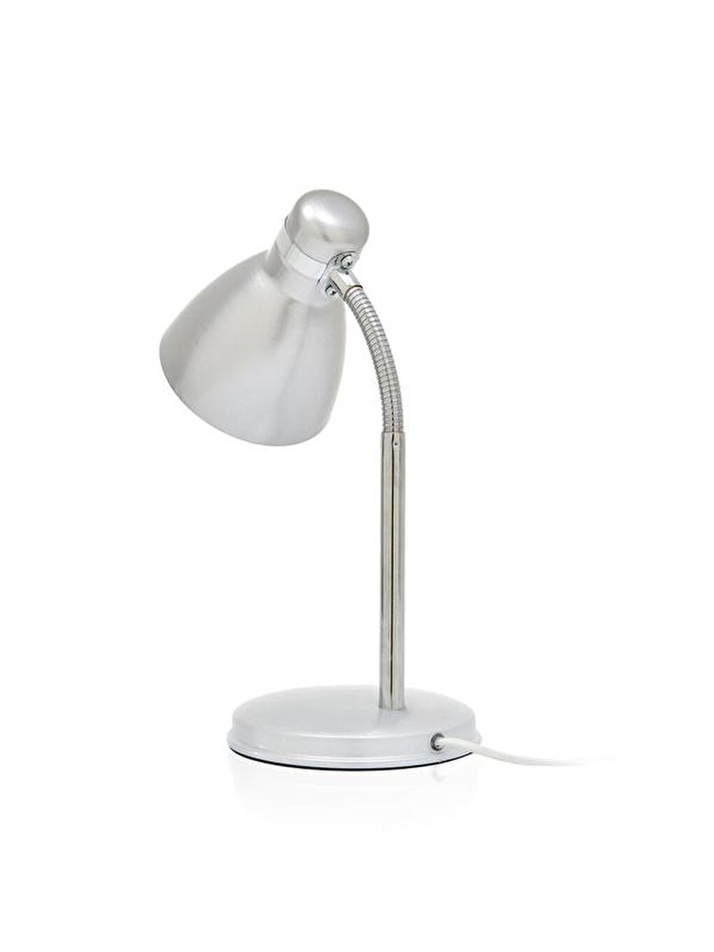 Modern Krom Spiralli Masa Lambası - Gri-3