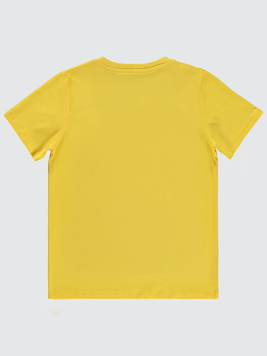 Boys Erkek Çocuk Tişört 10-13 Yaş Sarı-1
