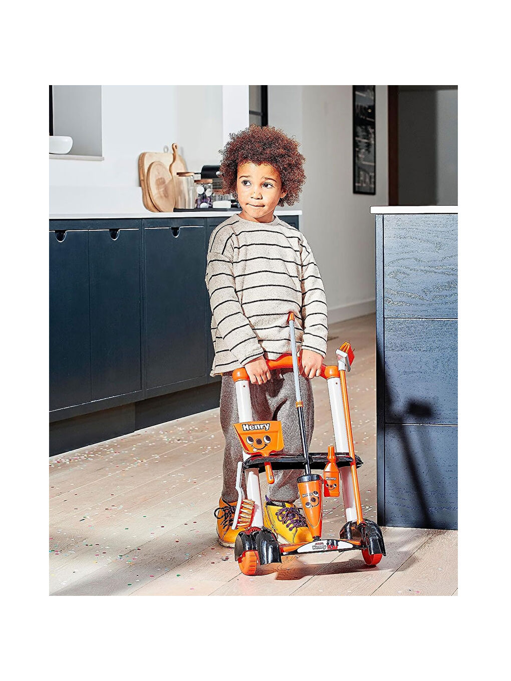 Henry Oyuncak Temizlik Arabası 63060-2