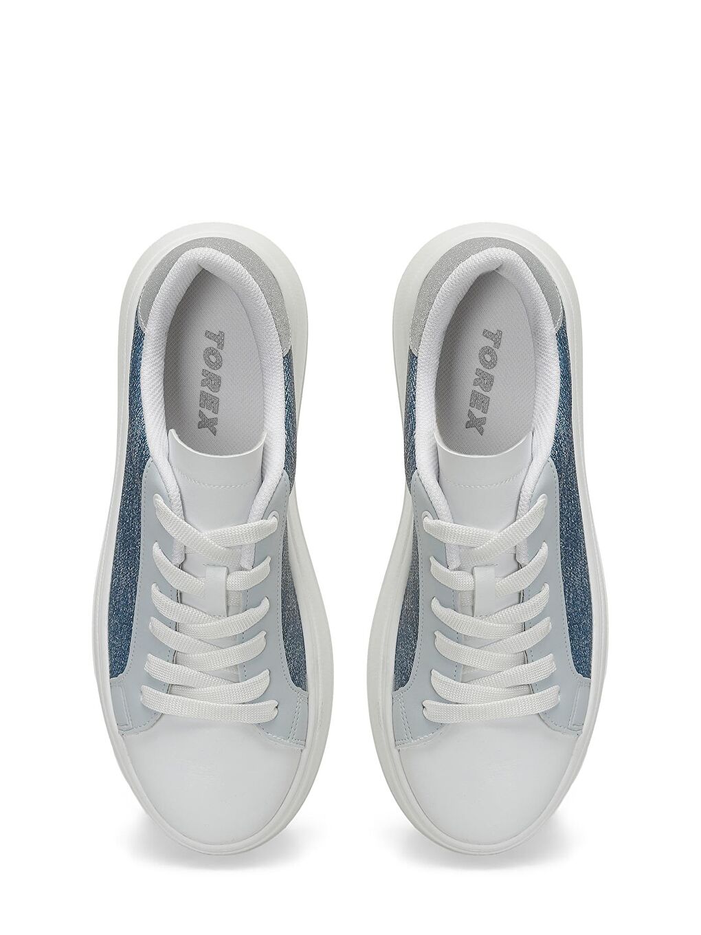 TRX24K-902 4PR Mavi Kadın Sneaker-3