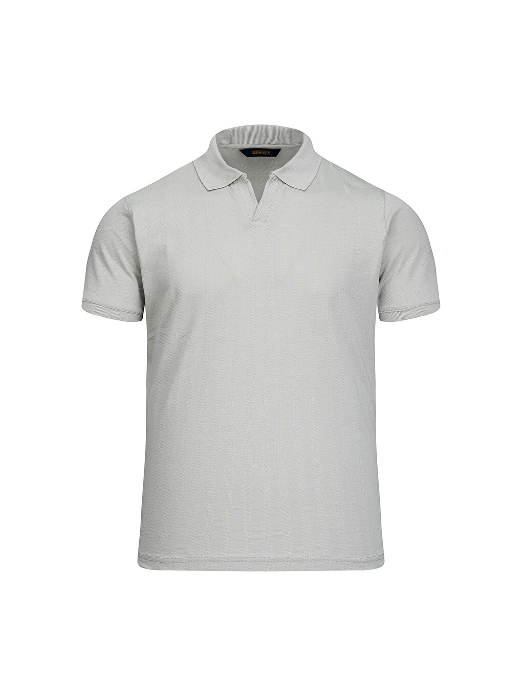Yeşil Regular Fit Apaş Yaka Pamuklu Tişört