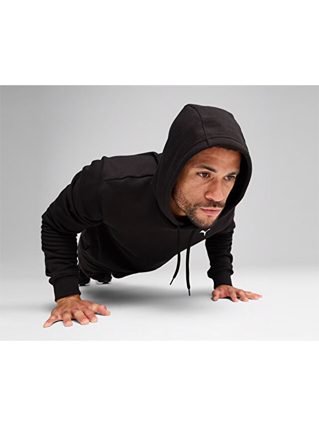 Karışık Tad Ess French Terry Hoodie Erkek Antrenman Sweatshirts 52591801 Renkli-3
