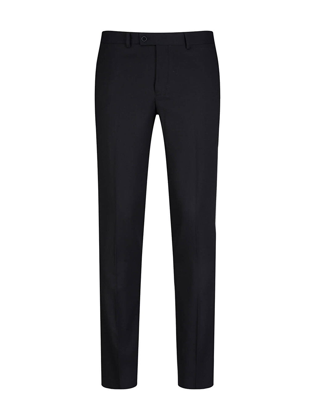 Siyah Slim Fit Yandan Cepli Kumaş Pantolon