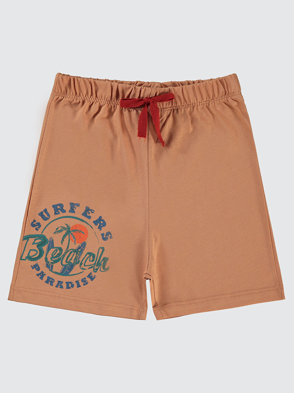 Kahverengi Boys Erkek Çocuk Şort 2-5 Yaş Kiremit