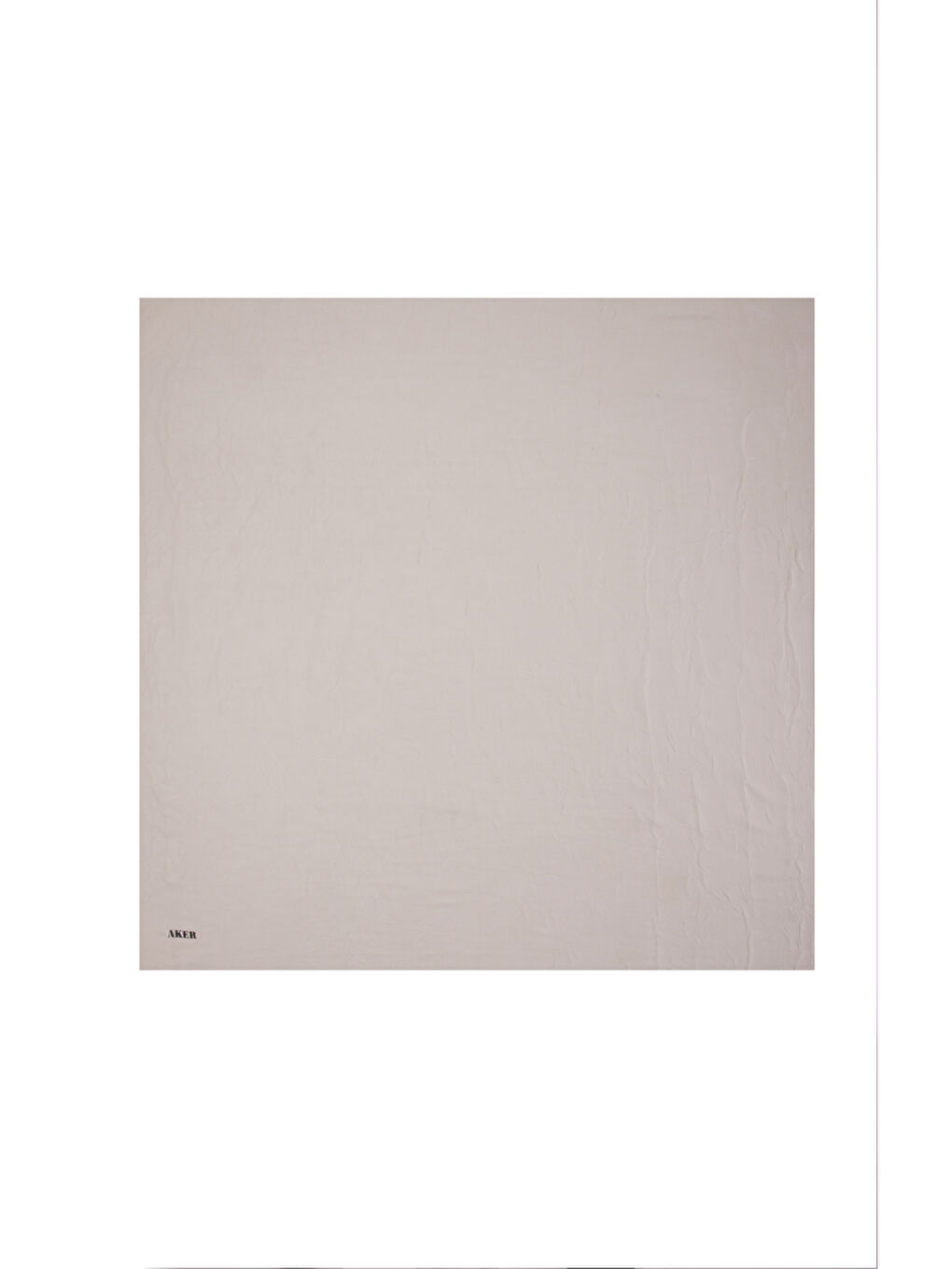 Beyaz 100X100 Kraş Eşarp