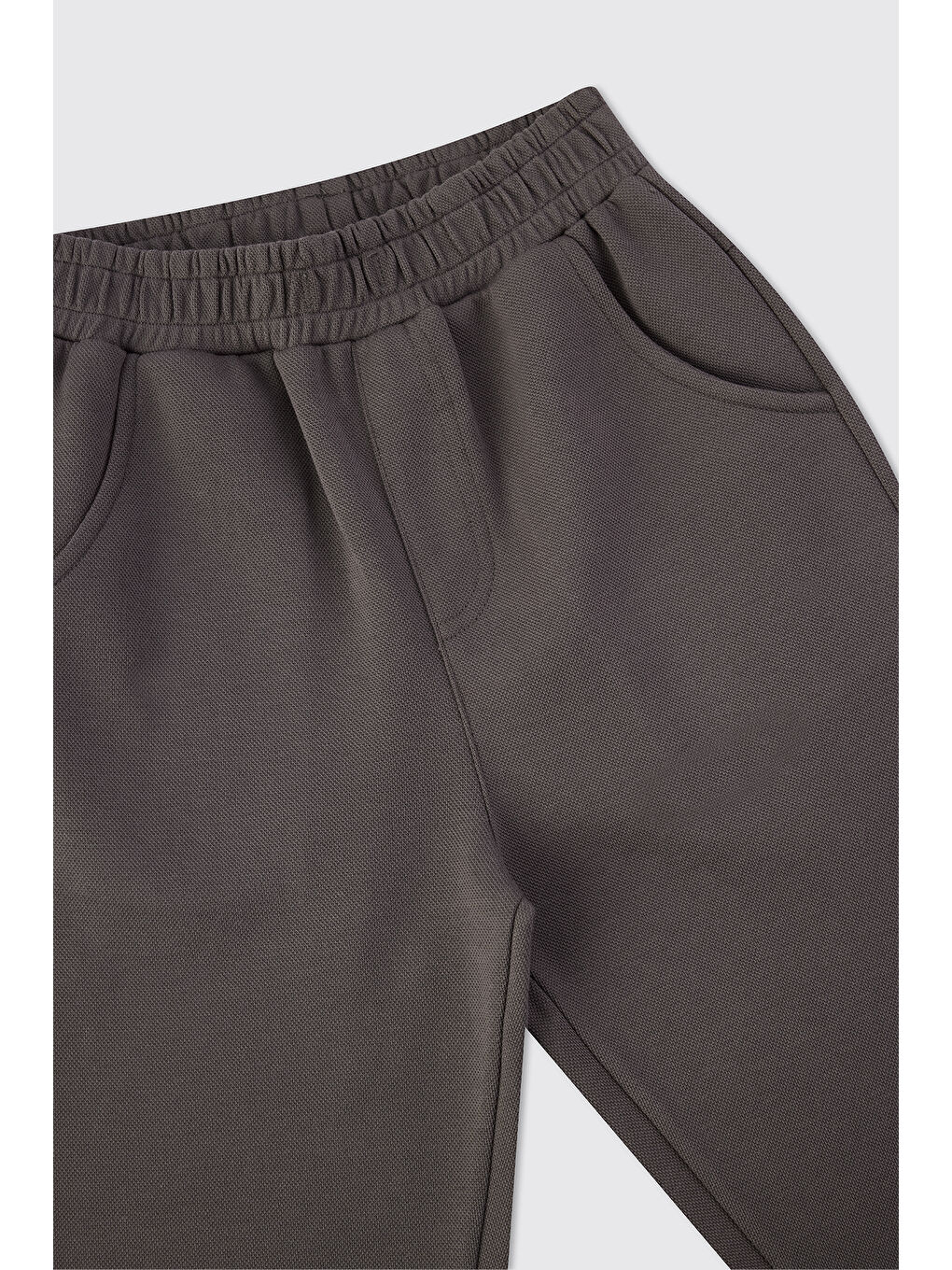 Erkek Çocuk Örme Bej Pantolon-2