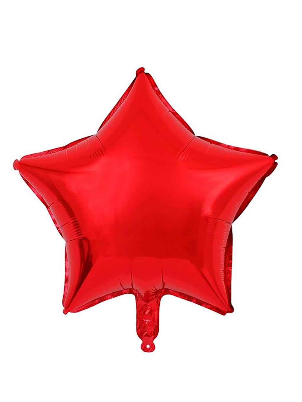 Yıldız Folyo Balon Doğum Günü Parti Balonu Kırmızı 24 inc- 60 cm-1