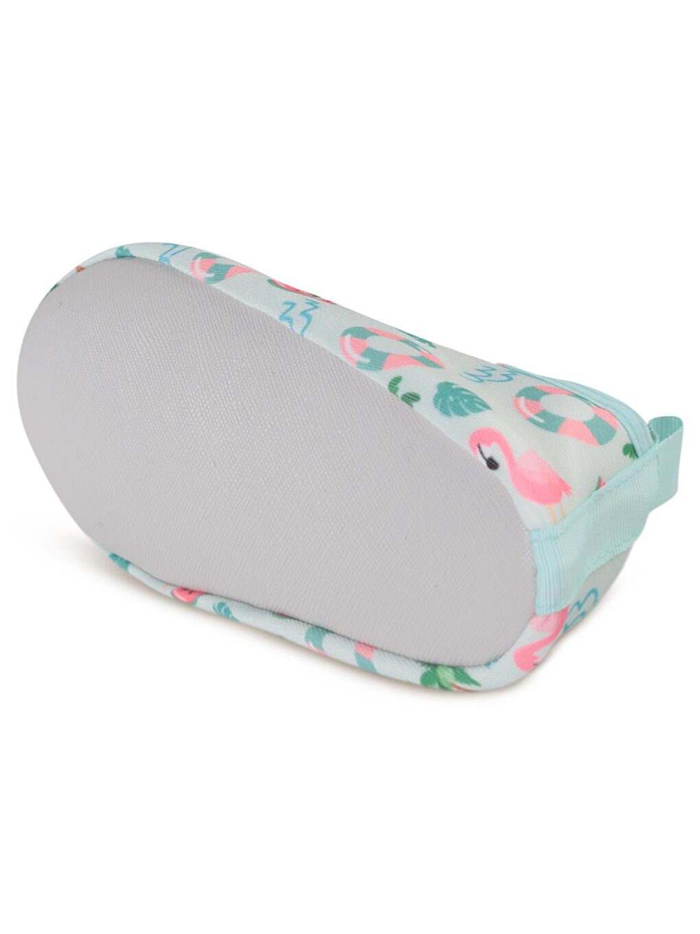 Girls Flamingo Baskılı Tabansız 26-30 Numara Deniz Ayakkabısı - Yeşil 26-2