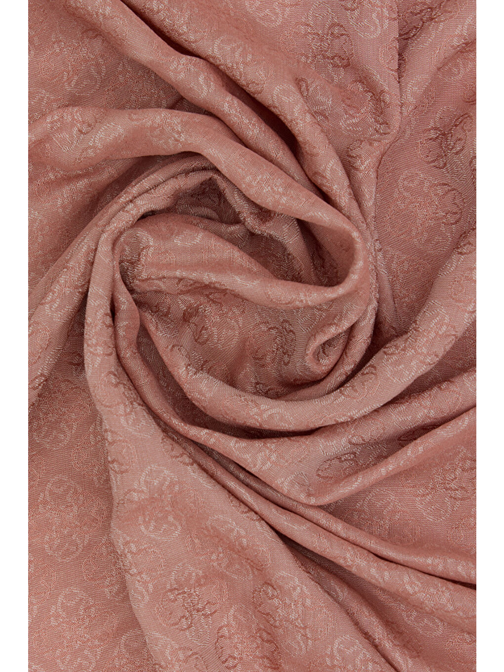 Pembe Monogram Jakar Eşarp-1