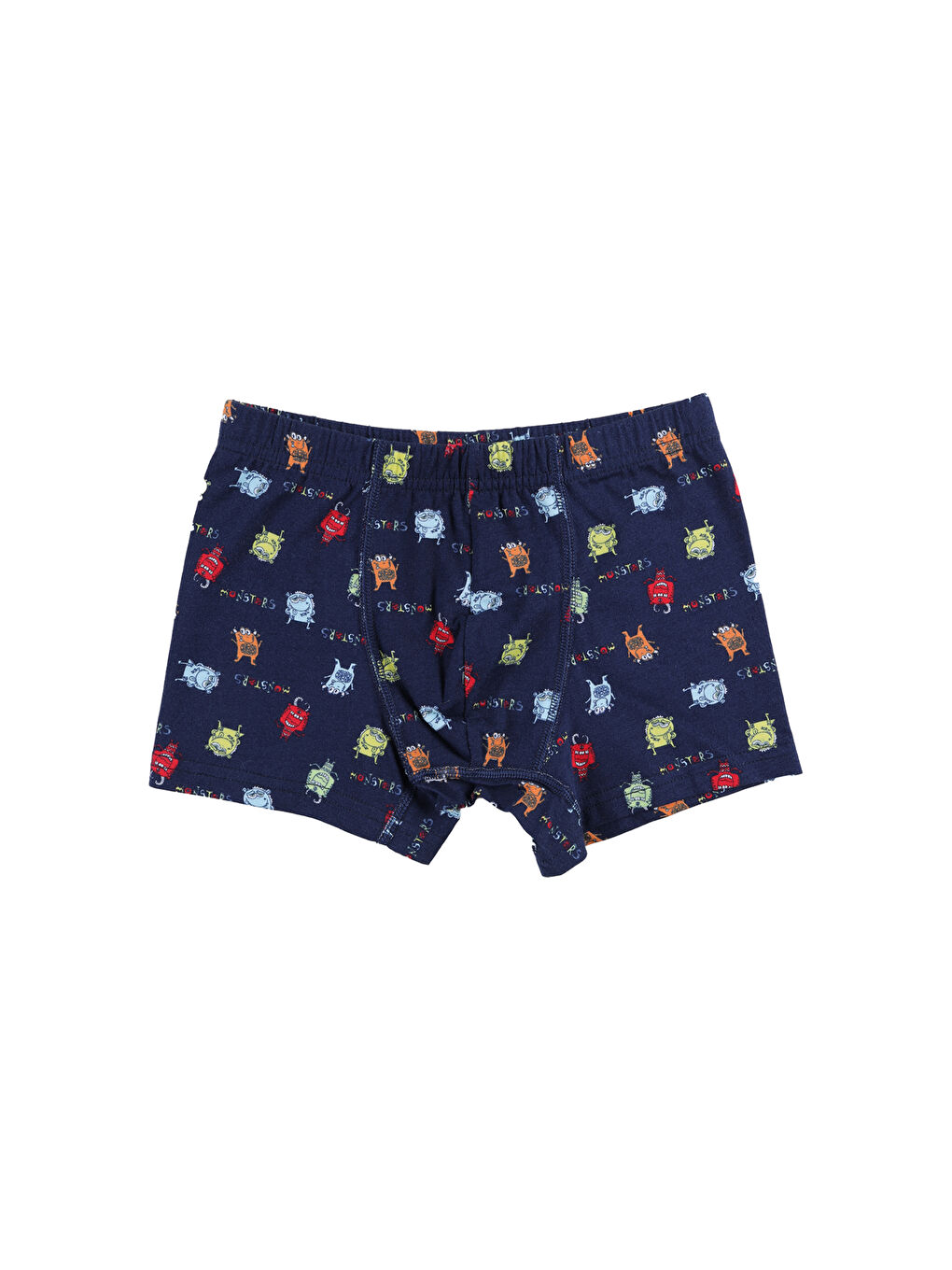 Mavi Erkek Çocuk Pamuklu 5'li Baskılı Boxer-2