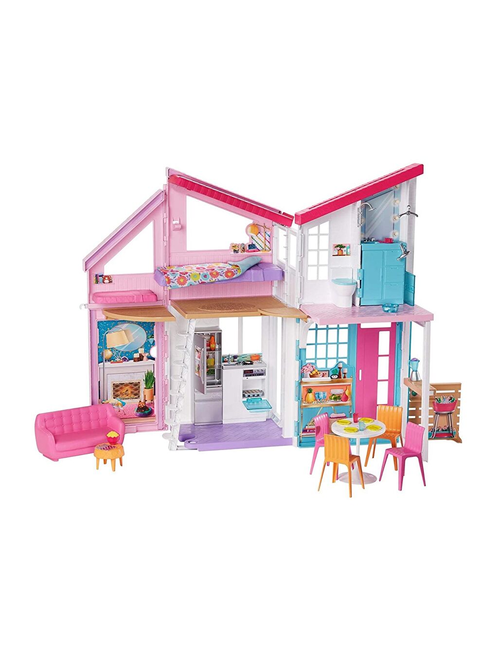 BARBIE Karışık Barbie'nin Malibu Evi FXG57 - 2