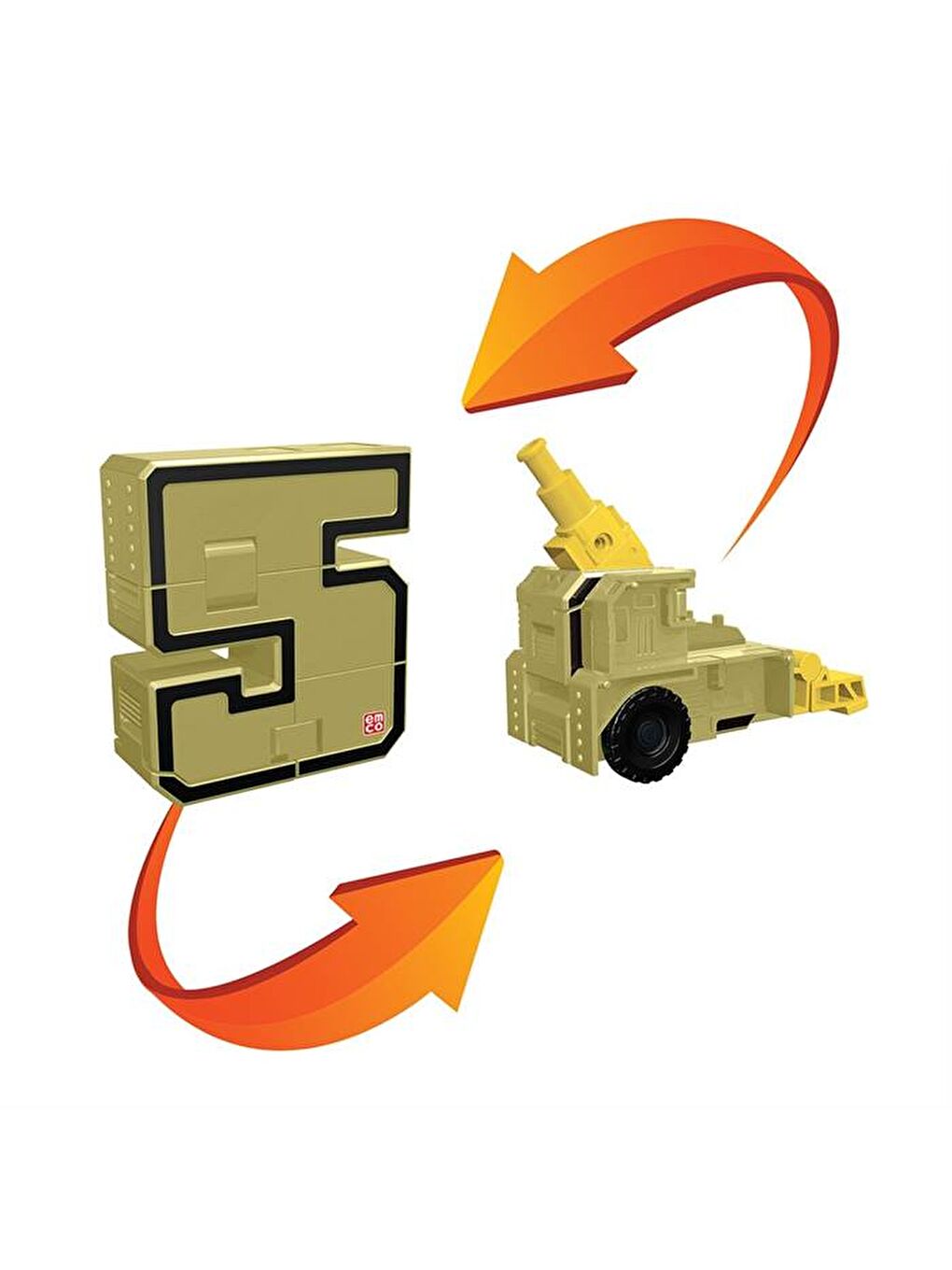 Dönüşebilen Numaralar No 5 Savaş Botu-1