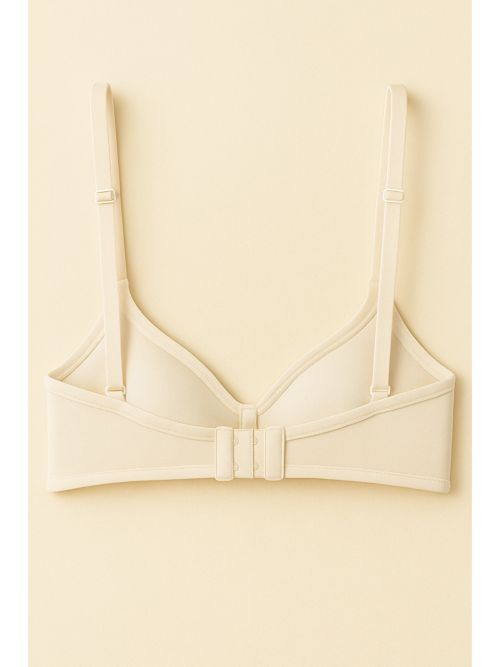 Bej Desteksiz Mikro Balenli Sütyen Ten | 9405-1