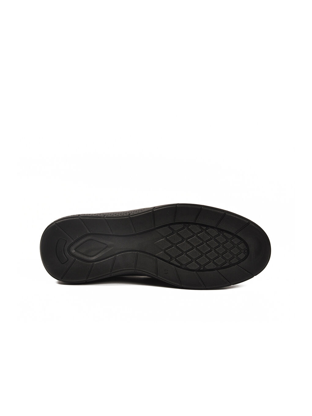 Siyah Hakiki Deri Erkek Casual Ayakkabı DSN 2030 M-4