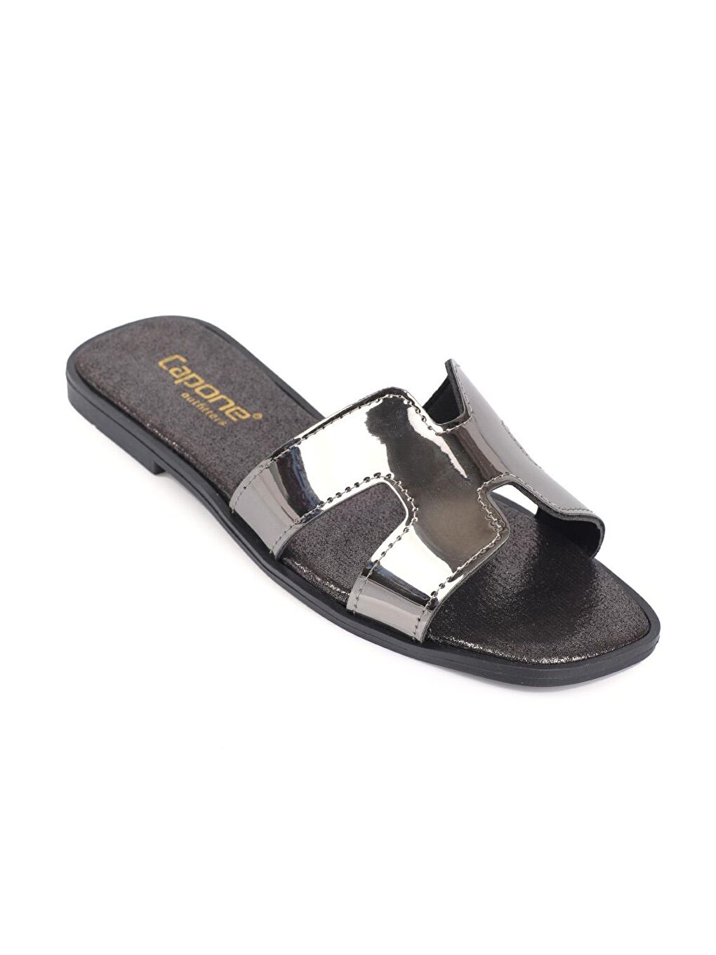 Gri Aynalı Halsey Kadın Terlik-2