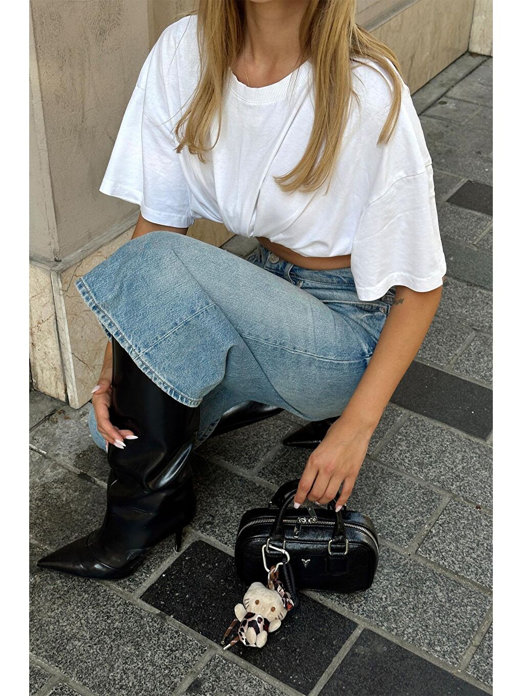 Luna El Çantası Siyah-3