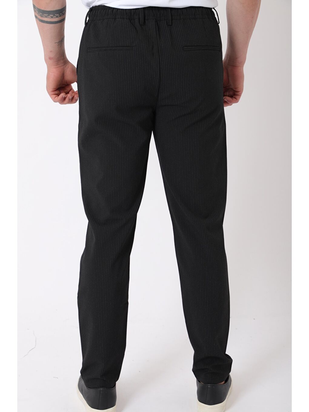 Siyah Bel Lastikli Hitit Model Jogger Pantolon CPT-1_0397-7