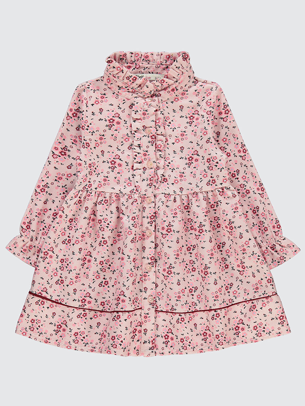 Pembe Girls Kız Çocuk Elbise 2-5 Yaş Pudra