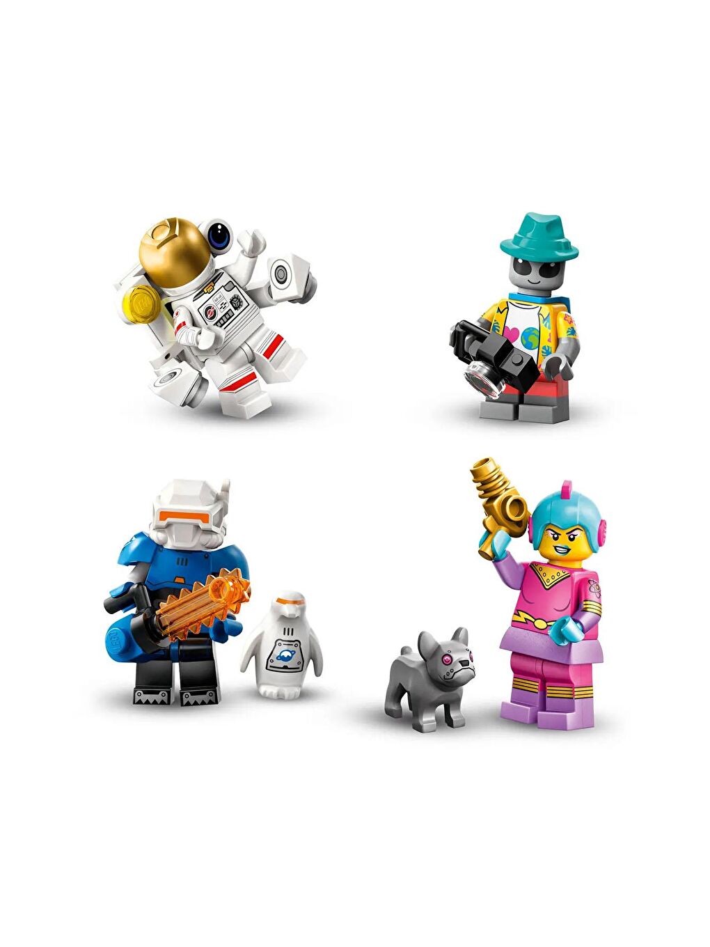 Lego Karışık Minifigures Seri 26 Uzay Oyuncak (1 Adet) 71046 - 3