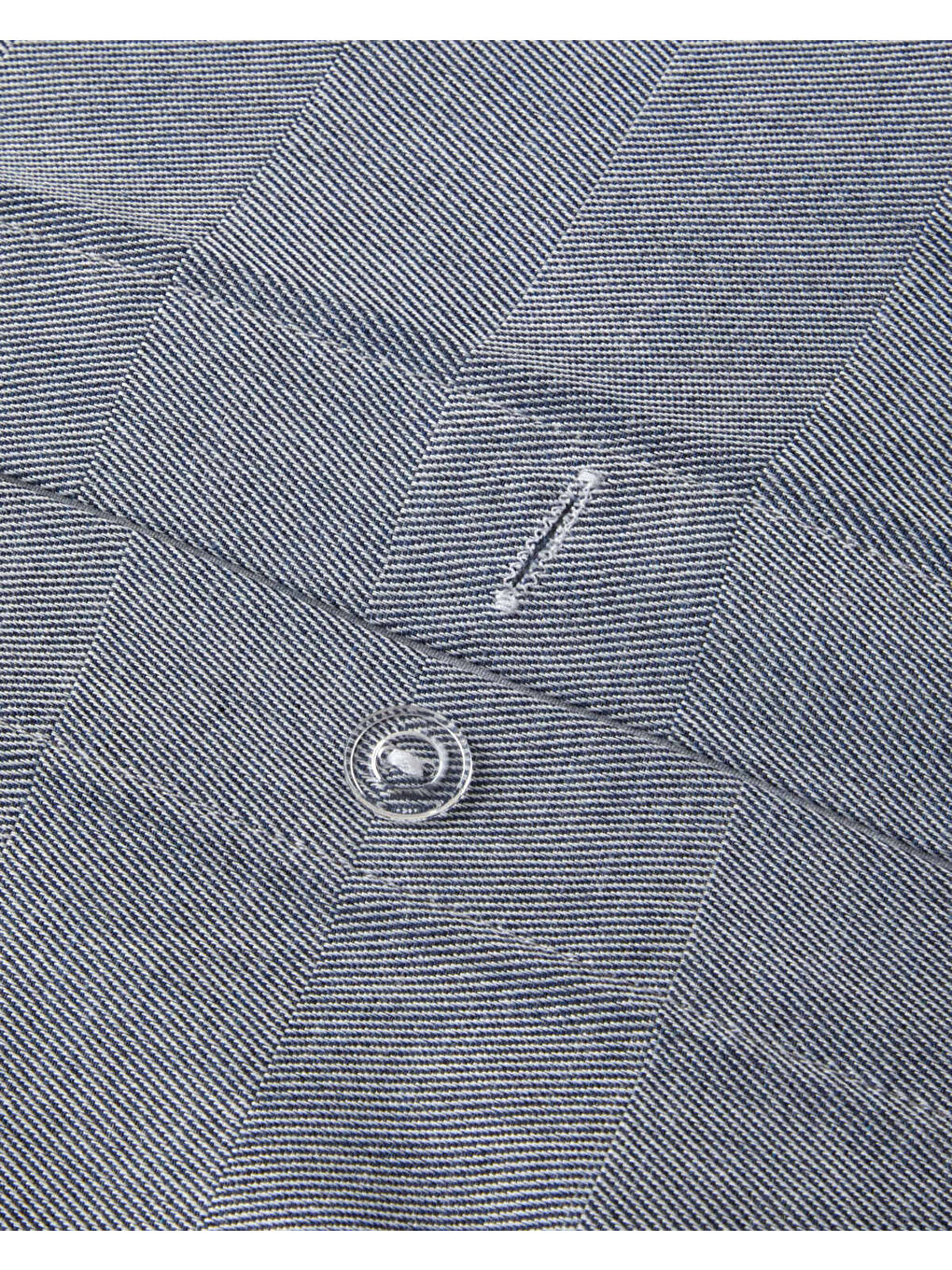 Twiluxe İpliği Boyalı Çift Kişilik Nevresim Takımı 200x220 cm Lacivert-5