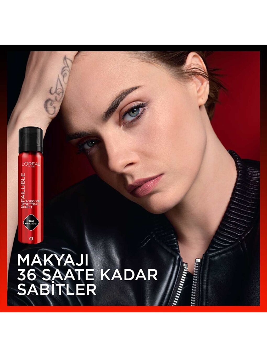 L'Oréal Paris Infaillible 3-Second Jumbo Makyaj Sabitleme Spreyi-9