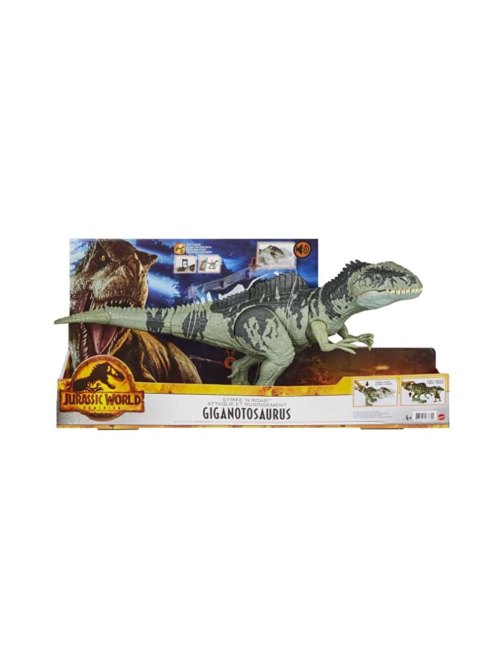 Jurassıc World Karışık Kükreyen Dev Dinozor Figürü GYC94 - 3