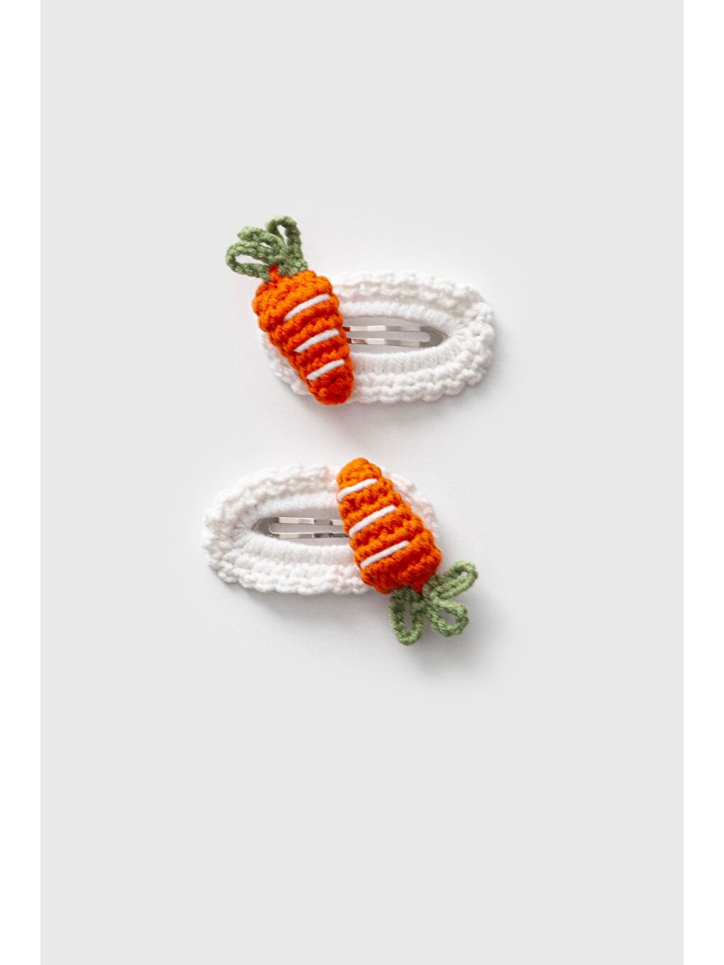 Karışık Örgü Havuç 2'Li Toka Set