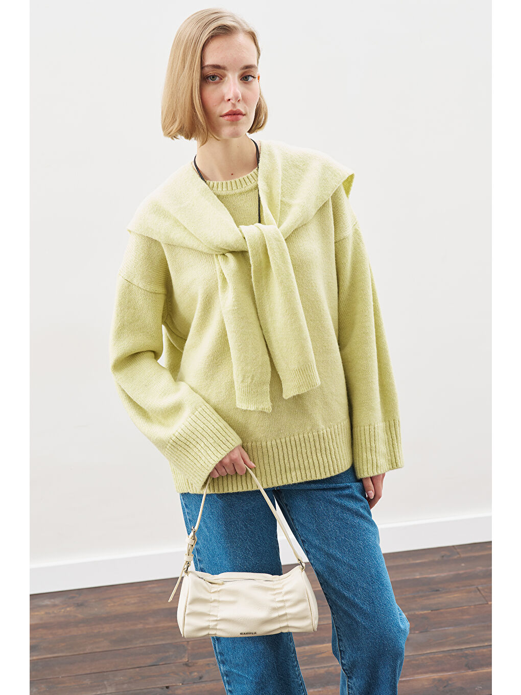 Moıra Mını Çanta Bej-1