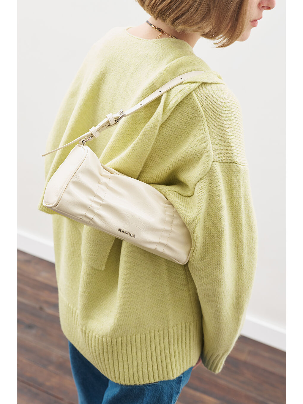 Moıra Mını Çanta Bej-2