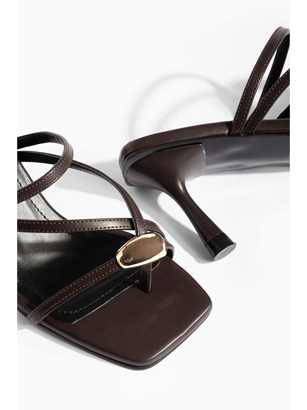 Kahverengi Zirva Günlük Ortopedik Klasik Topuklu  Kadın Ayakkabı-2