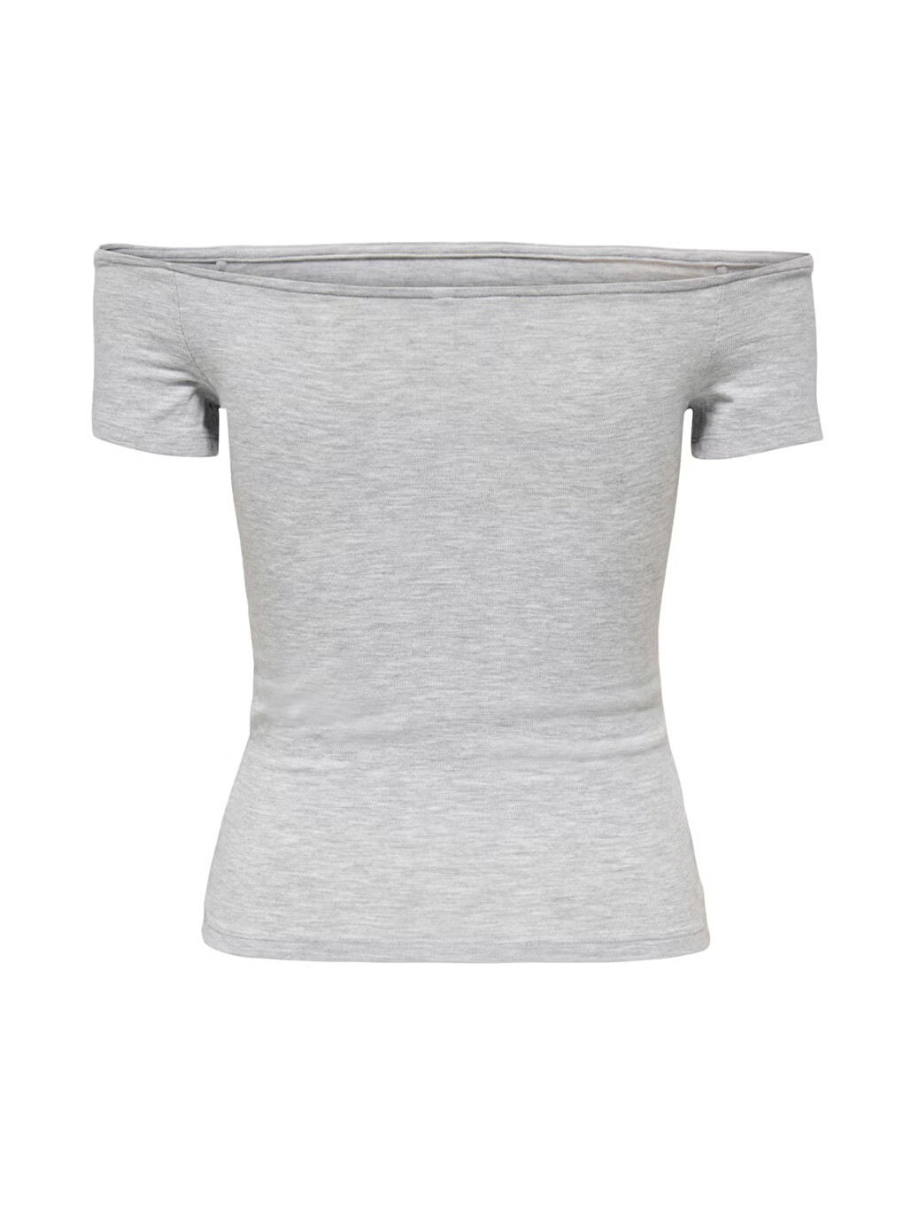Gri Onlluca Regular Fit Madonna Yaka T Shirt 15369909-6