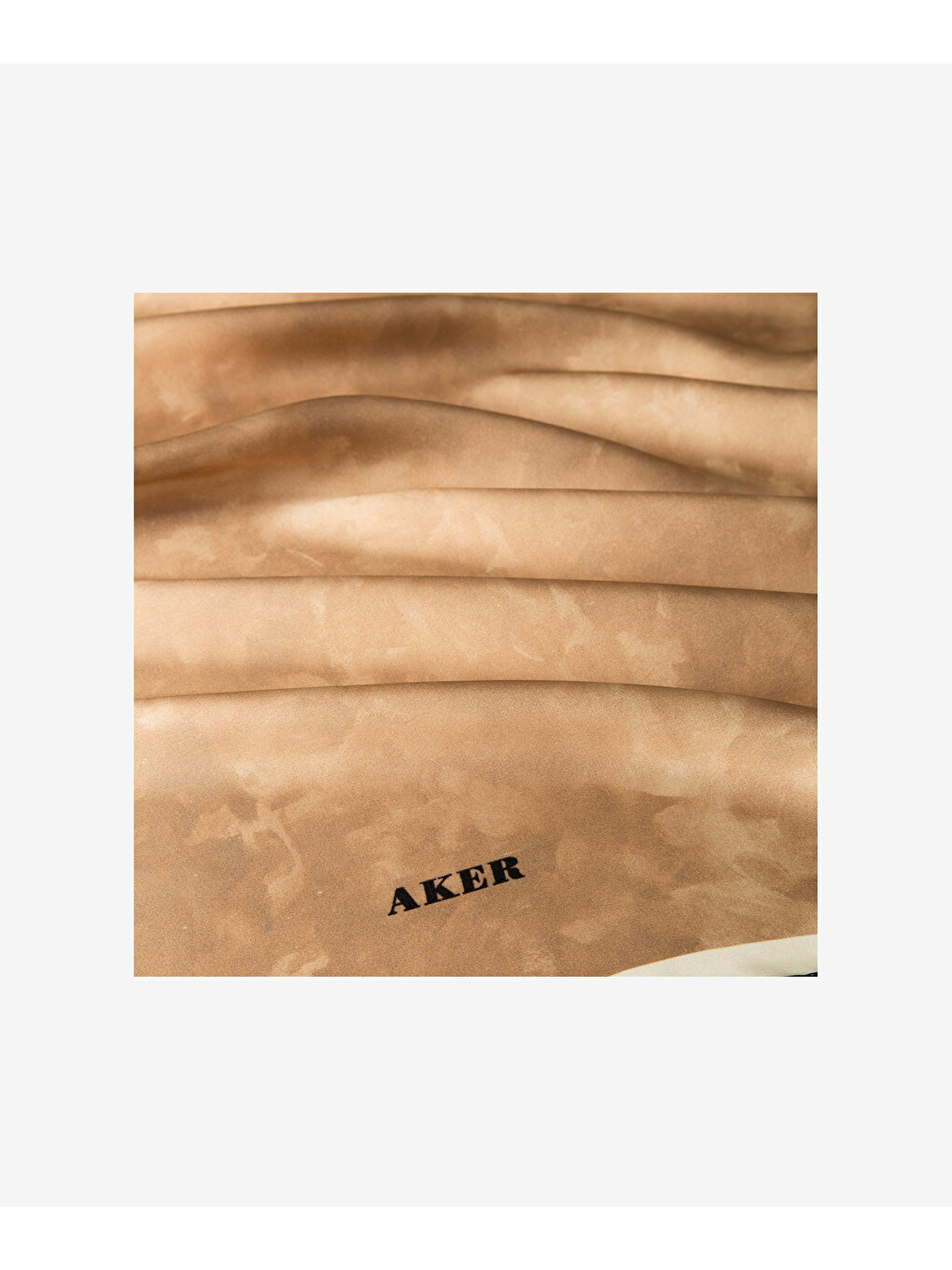 Sarı 90X90 İpek Krep Saten Eşarp-1