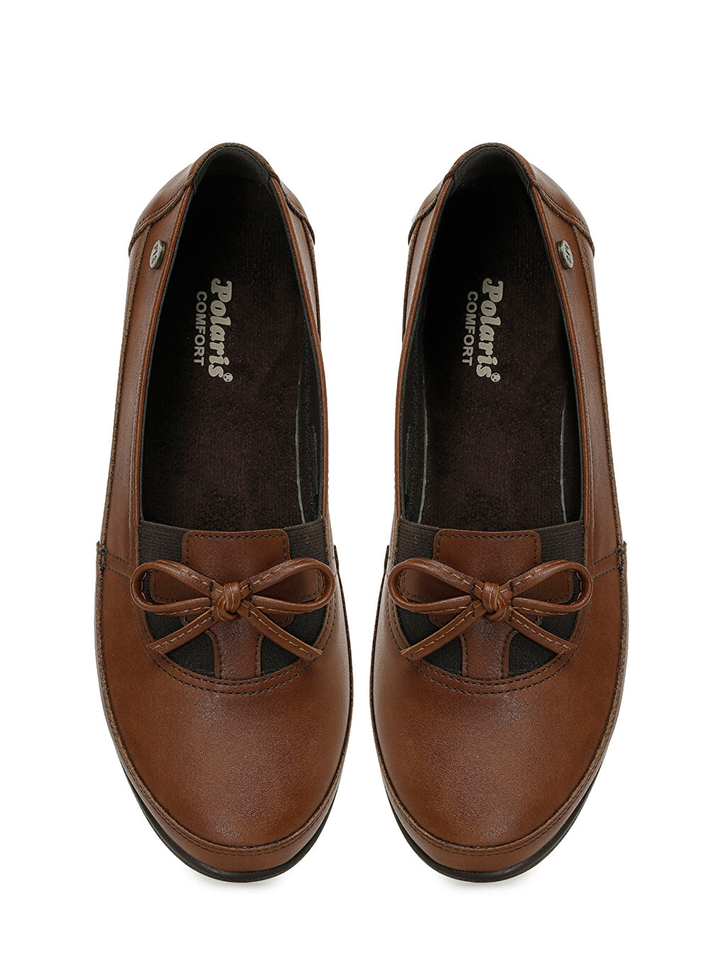 Kahverengi 167031.Z5PR Taba Kadın Dolgu Ayakkabı-3