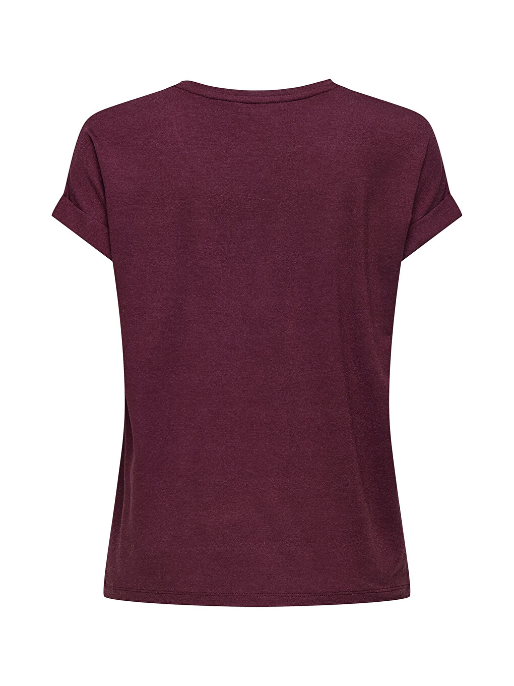 Kırmızı Regular Fit Bisiklet Yaka Onlmoster Kadın T Shirt 15106662-4