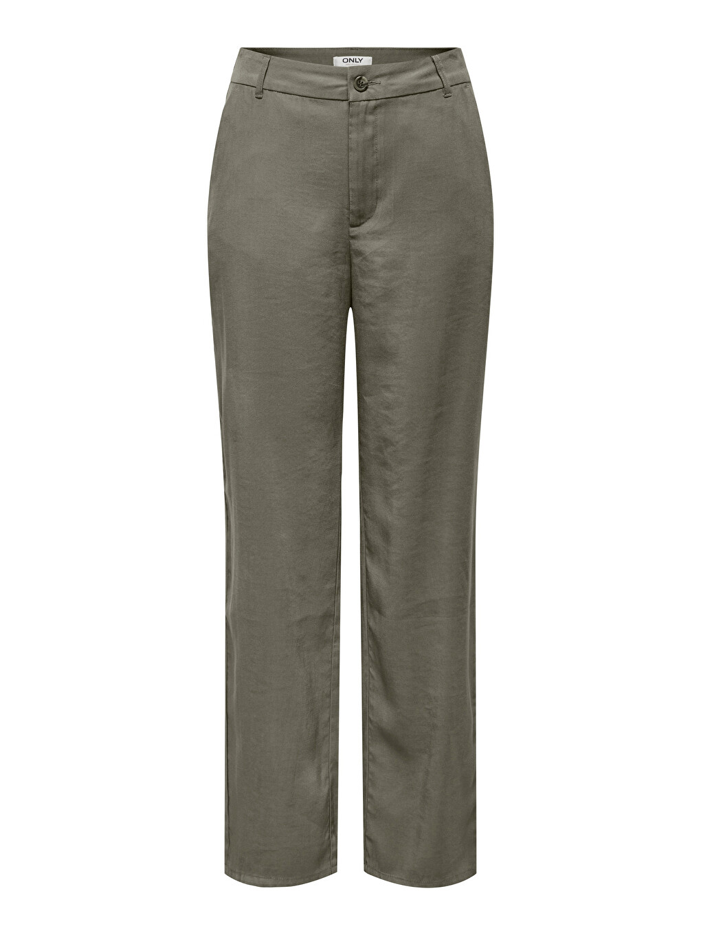 Haki Onlaris Straight Fit Normal Bel Düz Paça Pantolon 15364126