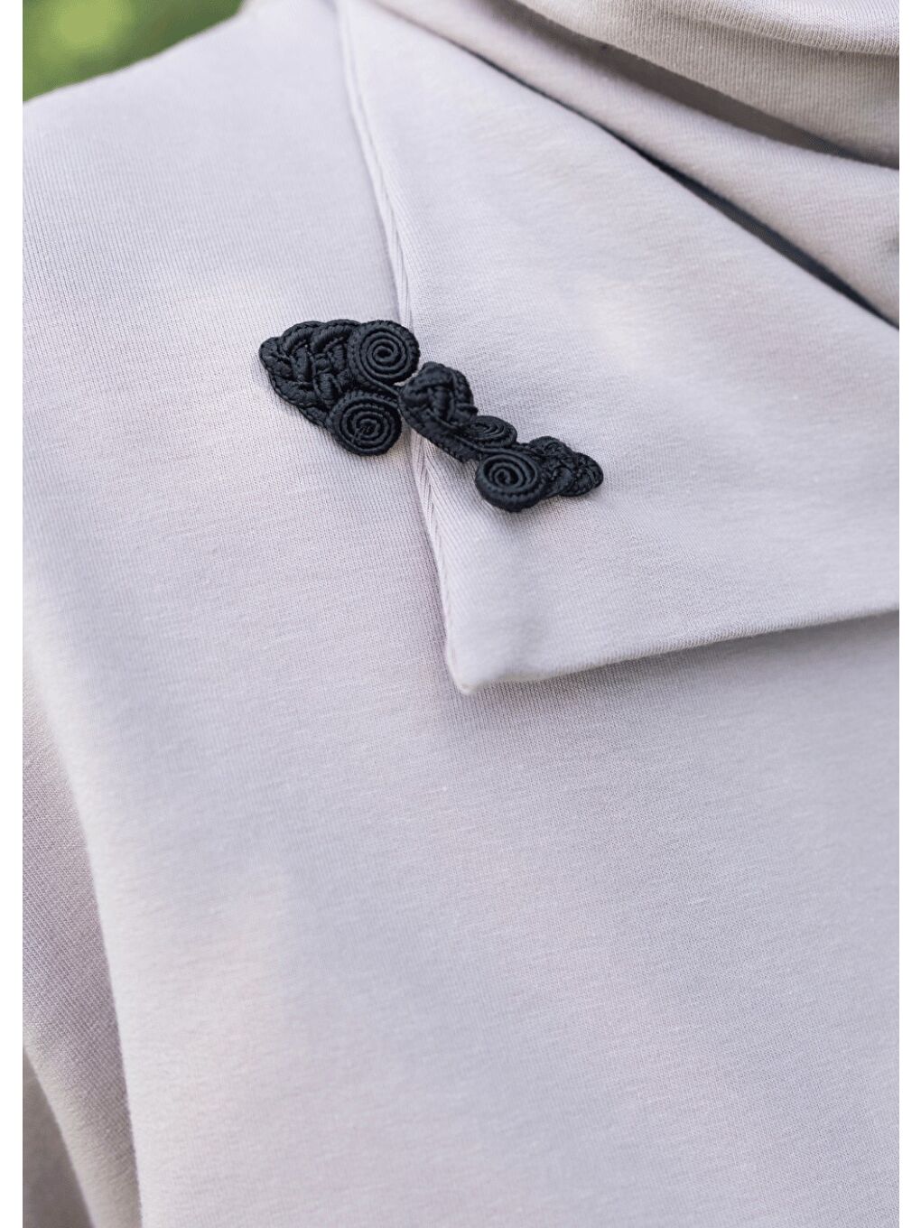 Bej Tesettür Eşofman Üstü - Japon-4