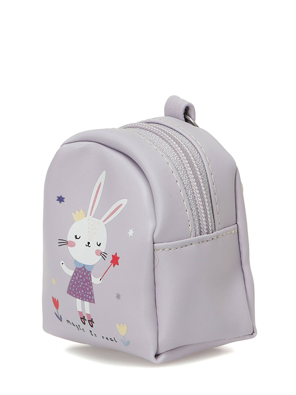 Mor MAGIC RABBIT BZK 5PR Lila Kız Çocuk Bozuk Para Cüzdanı-1