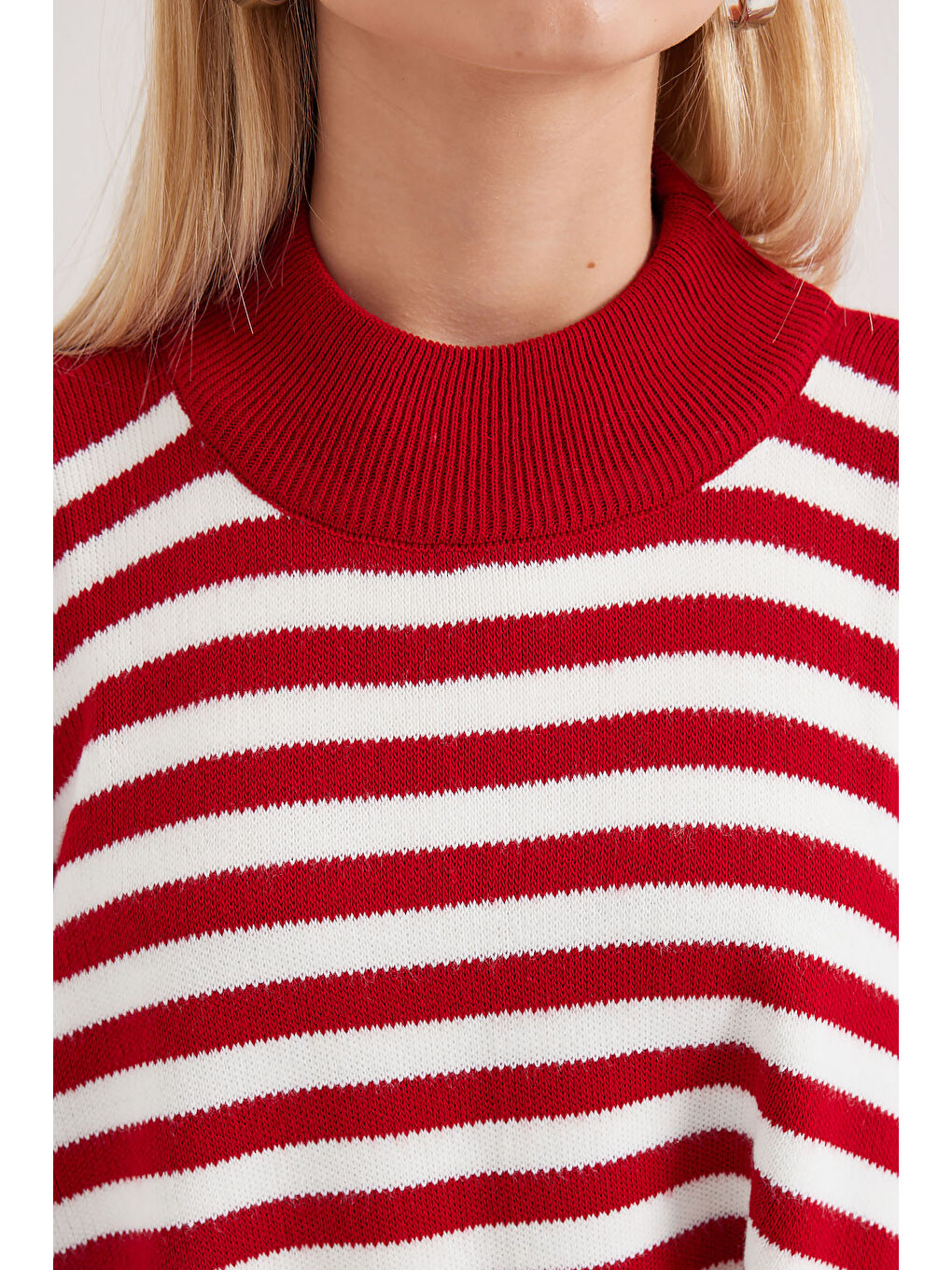 15783 Yırtmaçlı Panço Kazak - F.Bordo-5